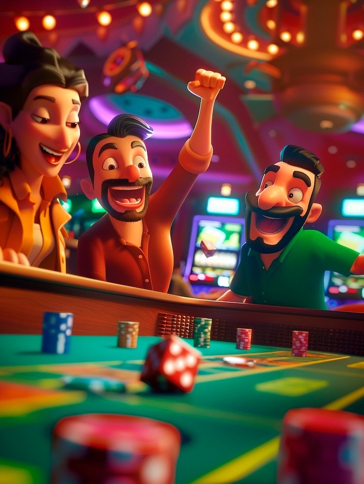 Studio dealer saldo777 menampilkan beberapa meja dengan dealer profesional siap melayani Multi-Bet